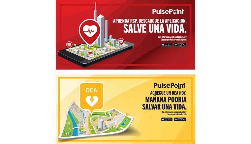 PulsePoint Outreach Banner (Spanish language).